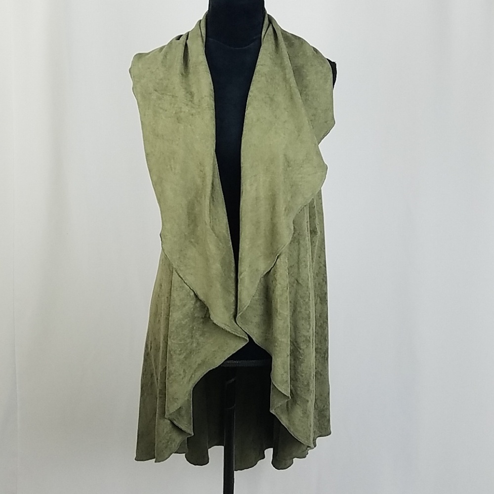 Angl‎ women M/L cocoon open front cardigan